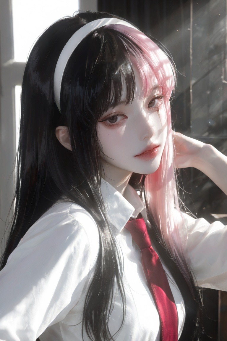 (artist:yoneyamamai:0. solo,  close mouth. upper body,  ((random pose)). 1girl on Tensor.Art