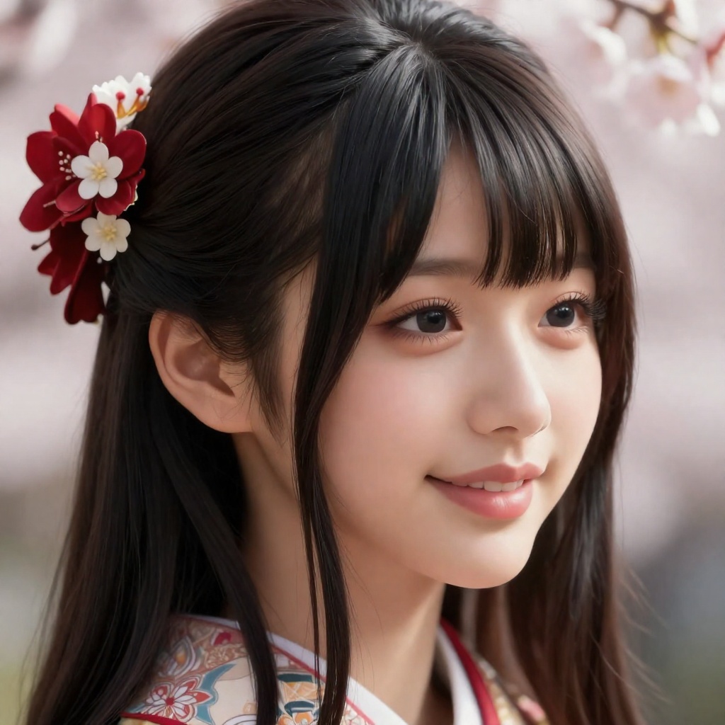 Movie texture,  Asian Japanese girl,  Japanese landmine beauties on Tensor.Art