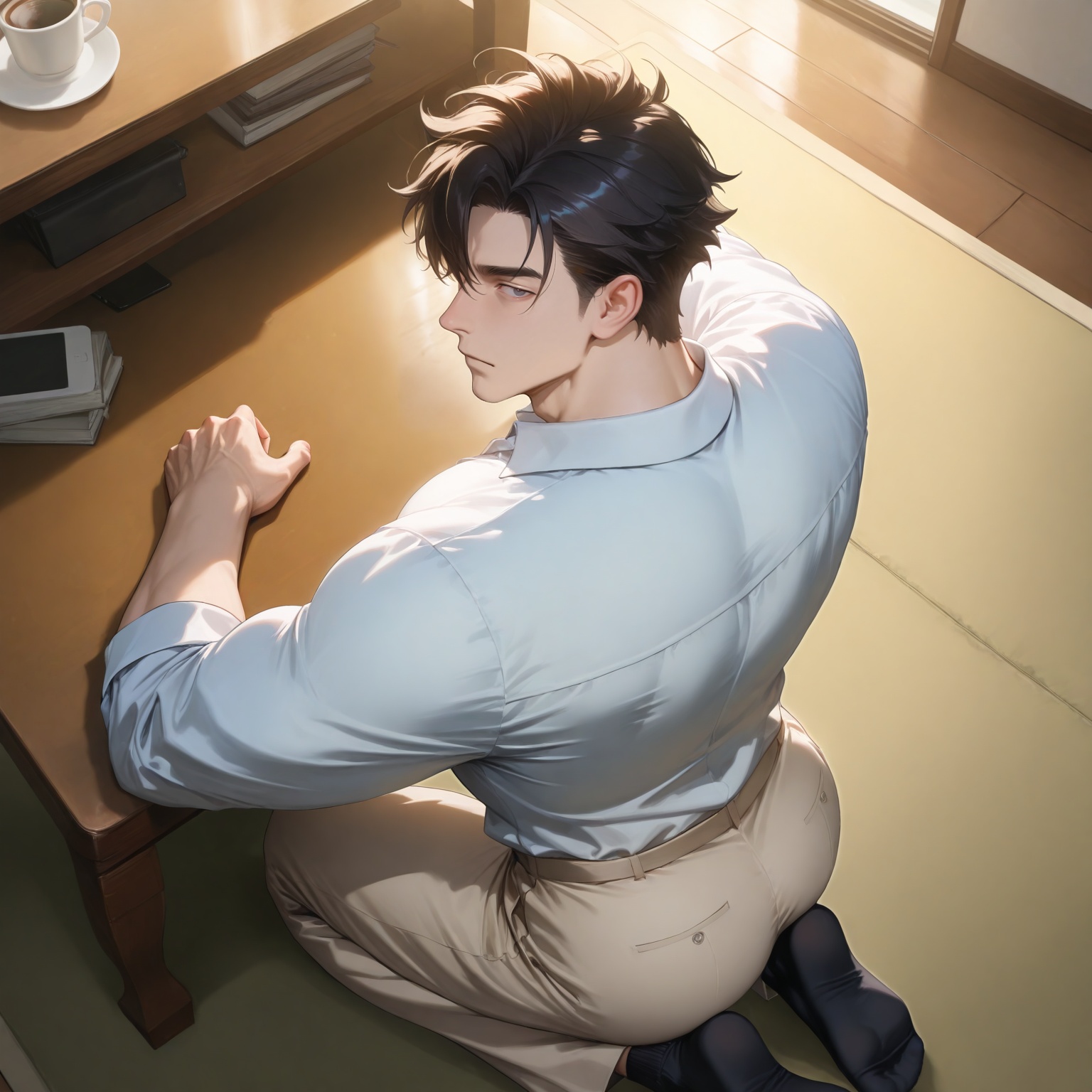 1boy,  solo,  hokillu on Tensor.Art