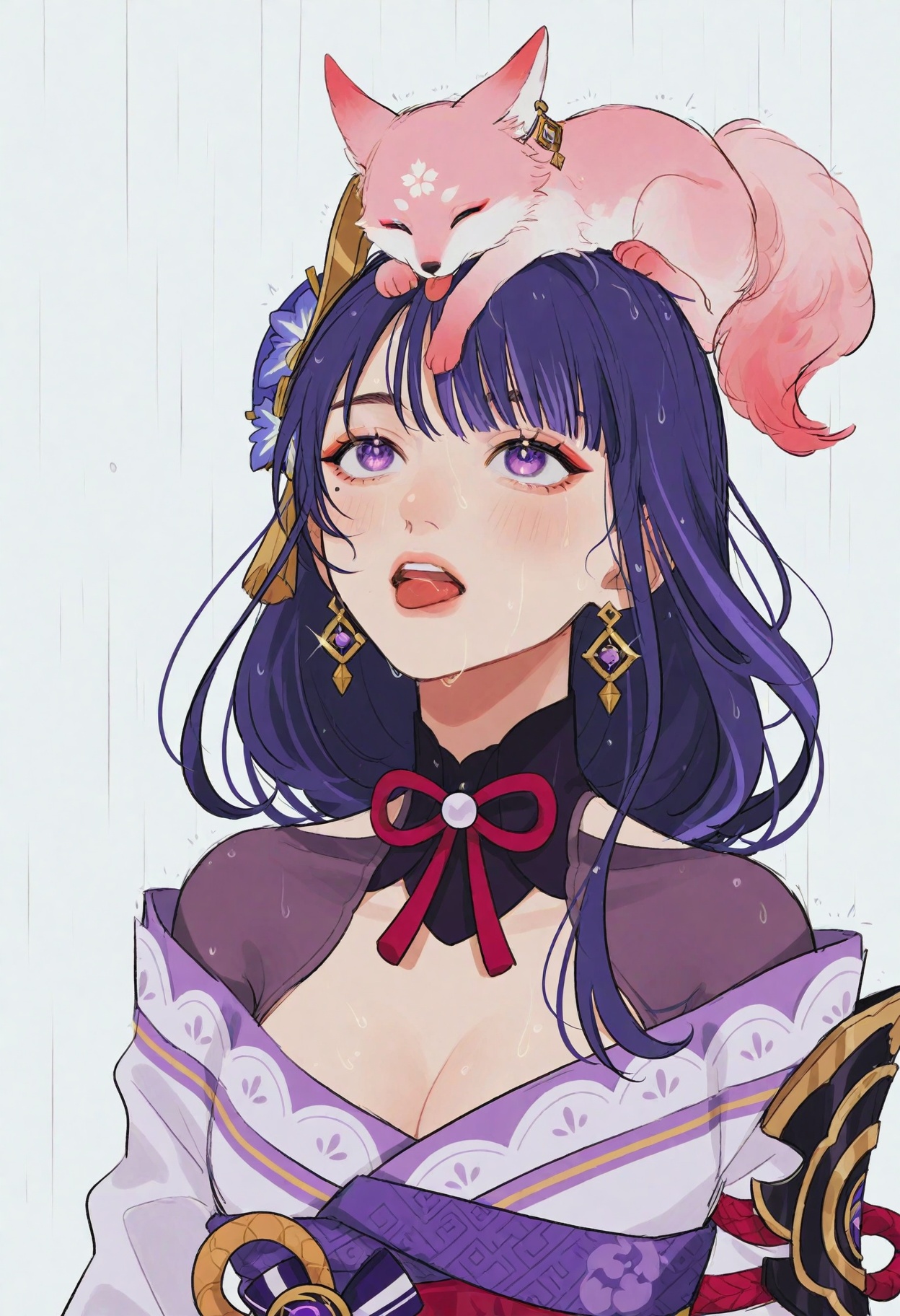 lofihwa-style,  ,  rainy on Tensor.Art