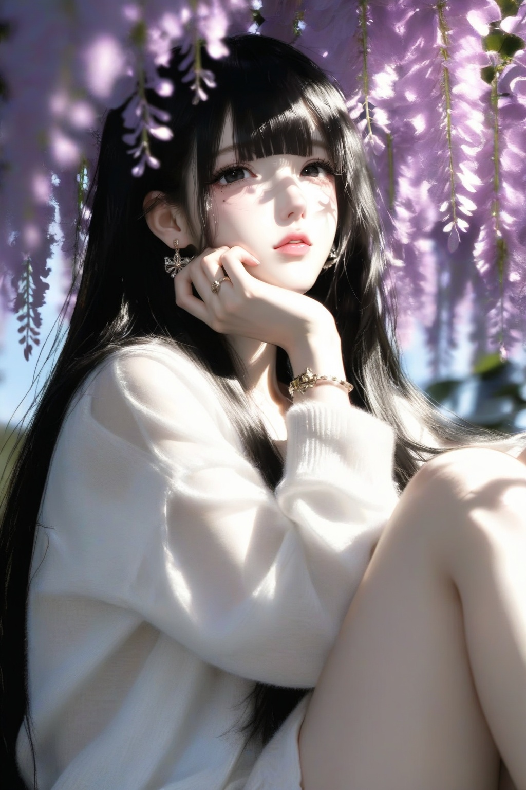 1girl,  solo,  (from side) on Tensor.Art
