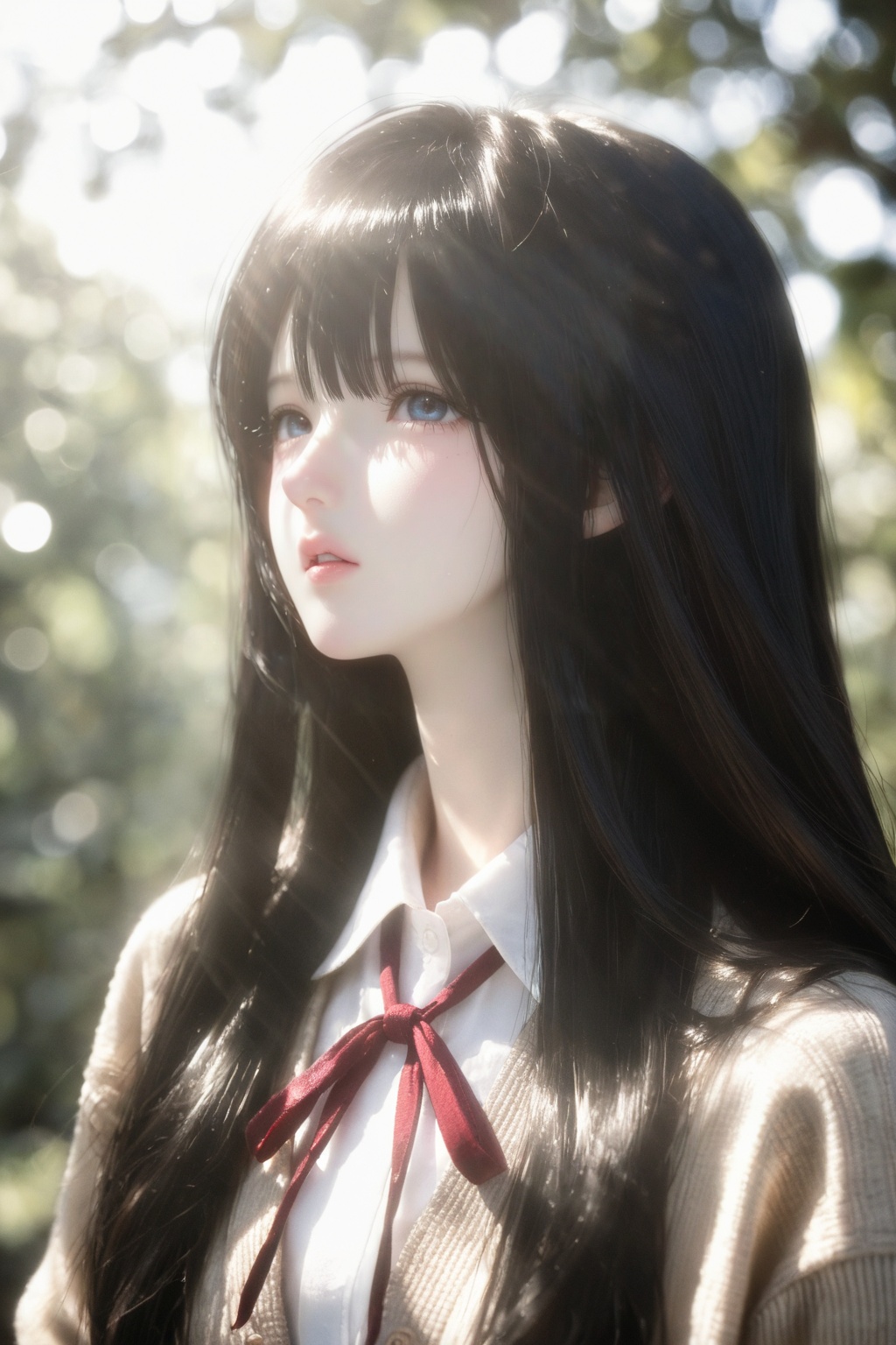 1. A beautiful young woman with a sweet,  mature look,  approximately 27-28 years old on Tensor.Art