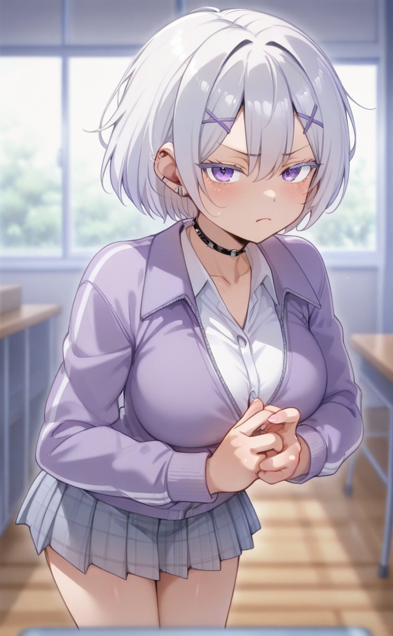 1girl,  solo,  breasts on Tensor.Art