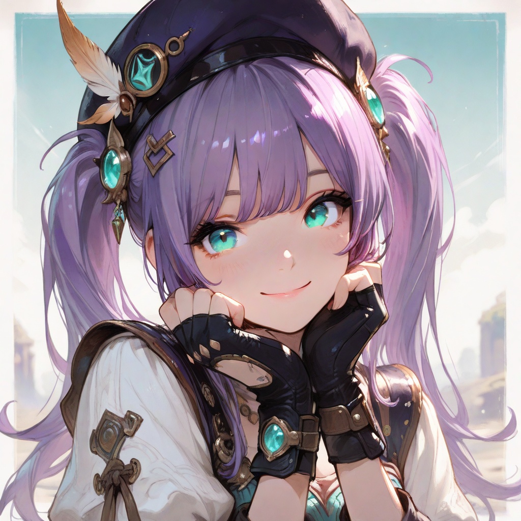 1 girl,  solo,  long hair on Tensor.Art