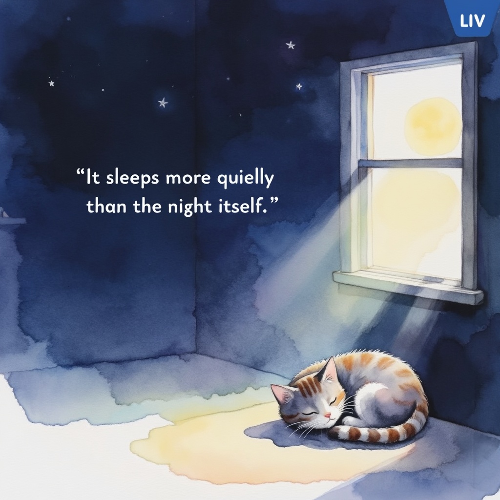 children’s book illustration,  soft pastel night tones,  watercolor wash texture on Tensor.Art