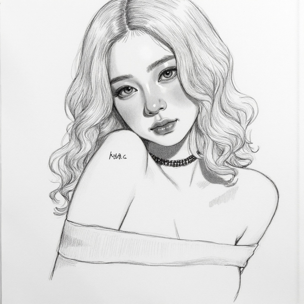 Hyperrealistic B&W graphite pencil sketch ABSOLUTE MASTERPIECE of altísima calidad de dibujo on textured paper with visibl...
