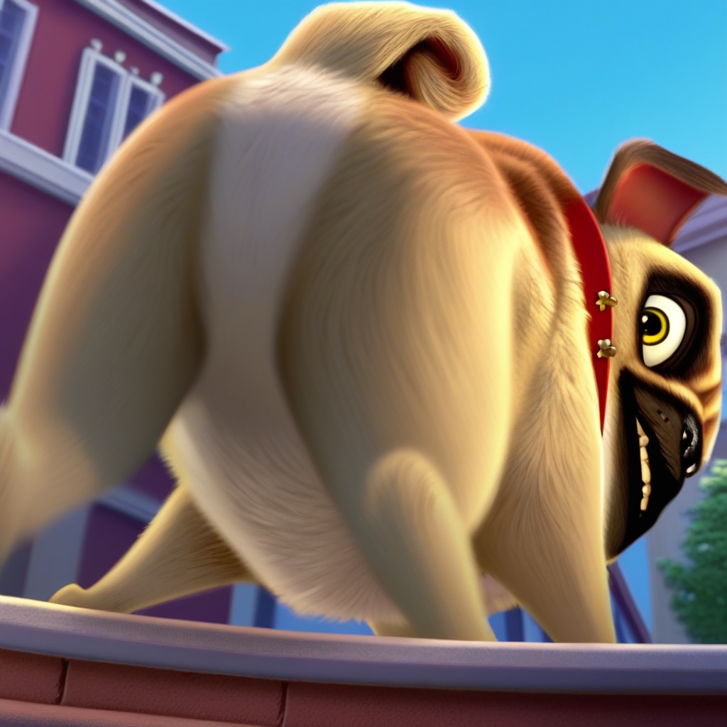 precious pug,  feral,  solo on Tensor.Art
