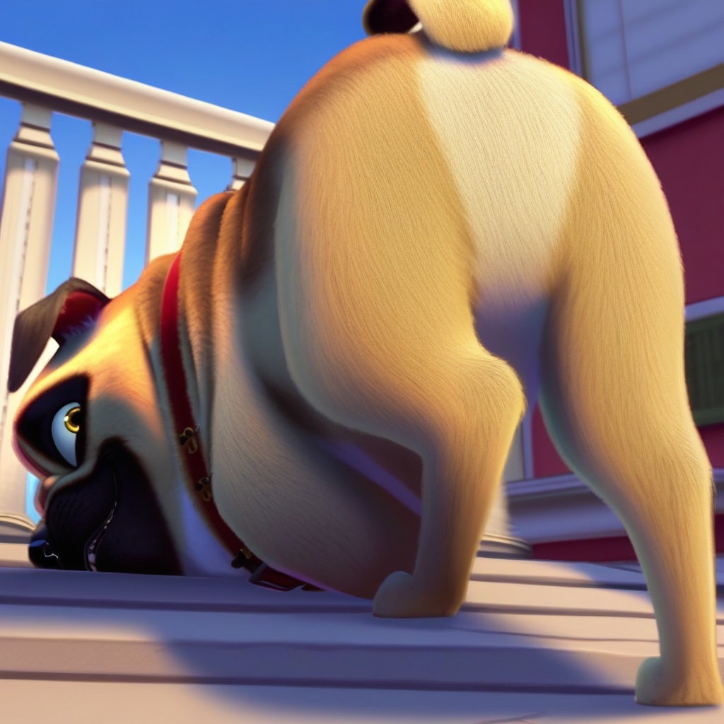 precious pug,  feral,  solo on Tensor.Art