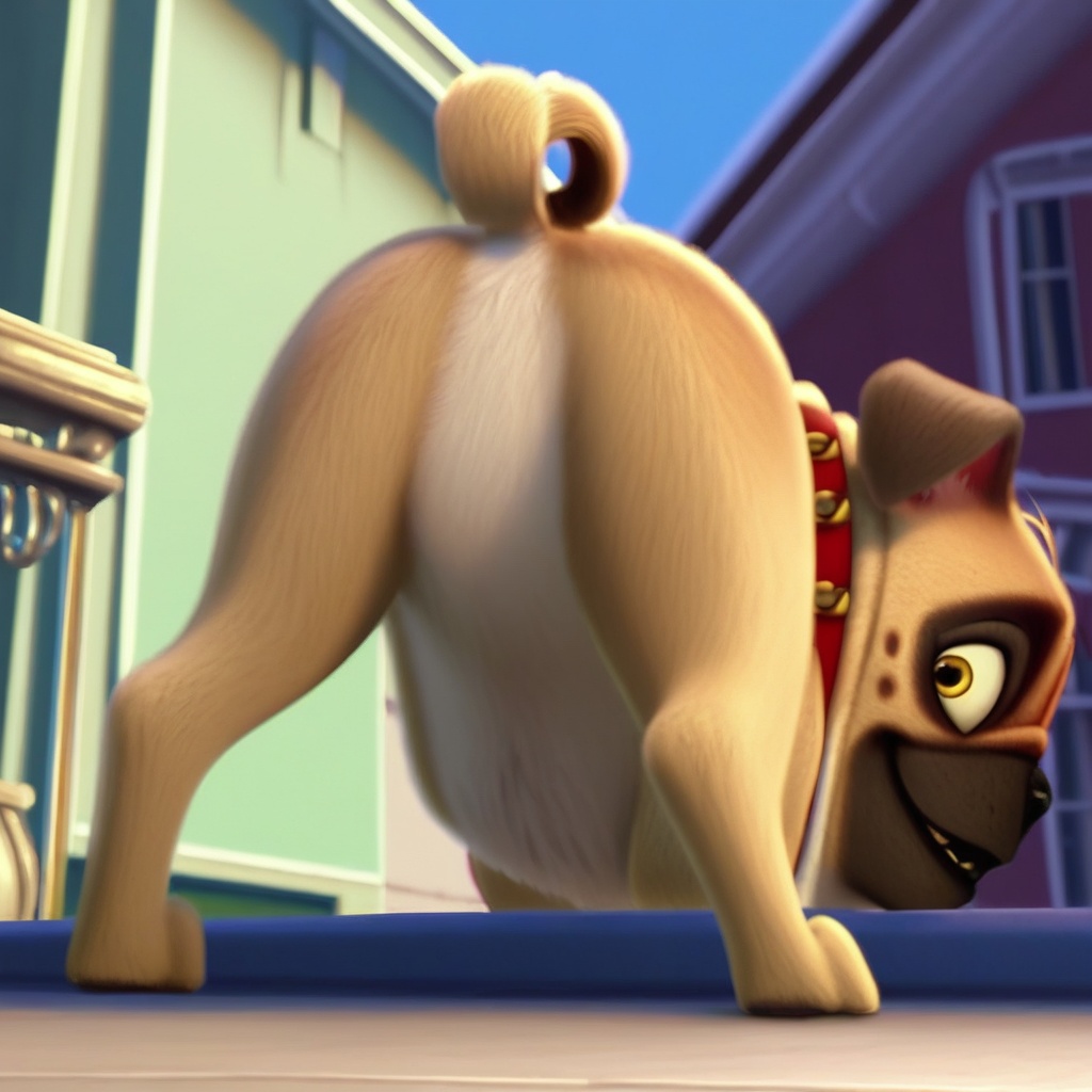 precious pug,  feral,  solo on Tensor.Art