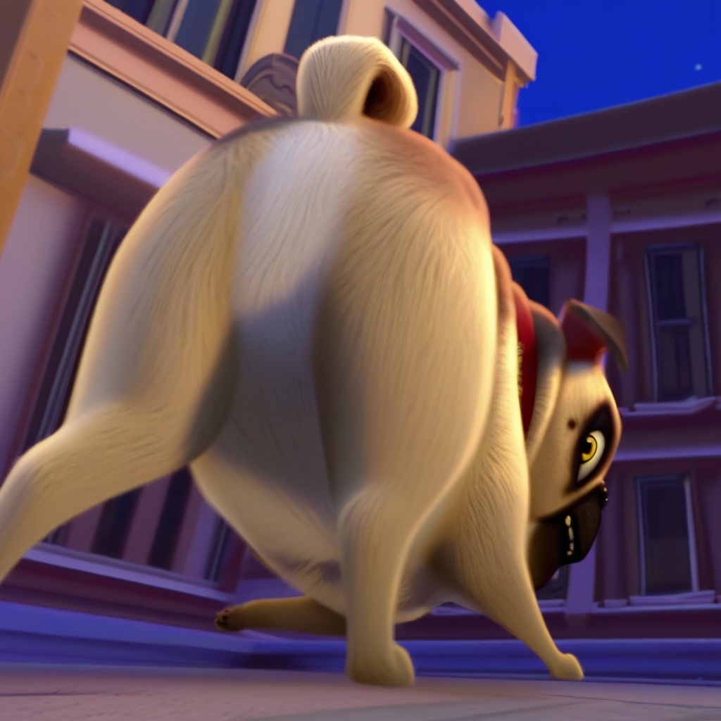 precious pug,  feral,  solo on Tensor.Art