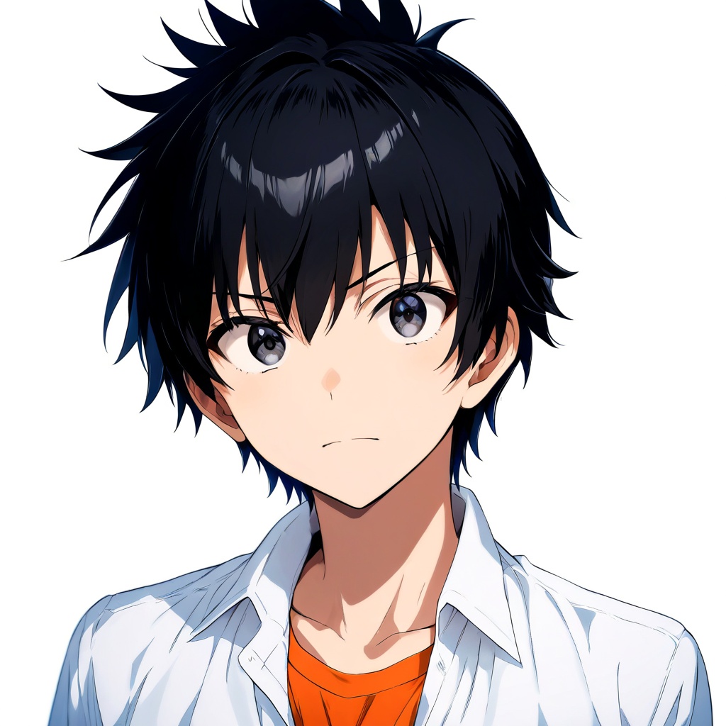 kamijou touma,  solo,  looking at viewer on Tensor.Art