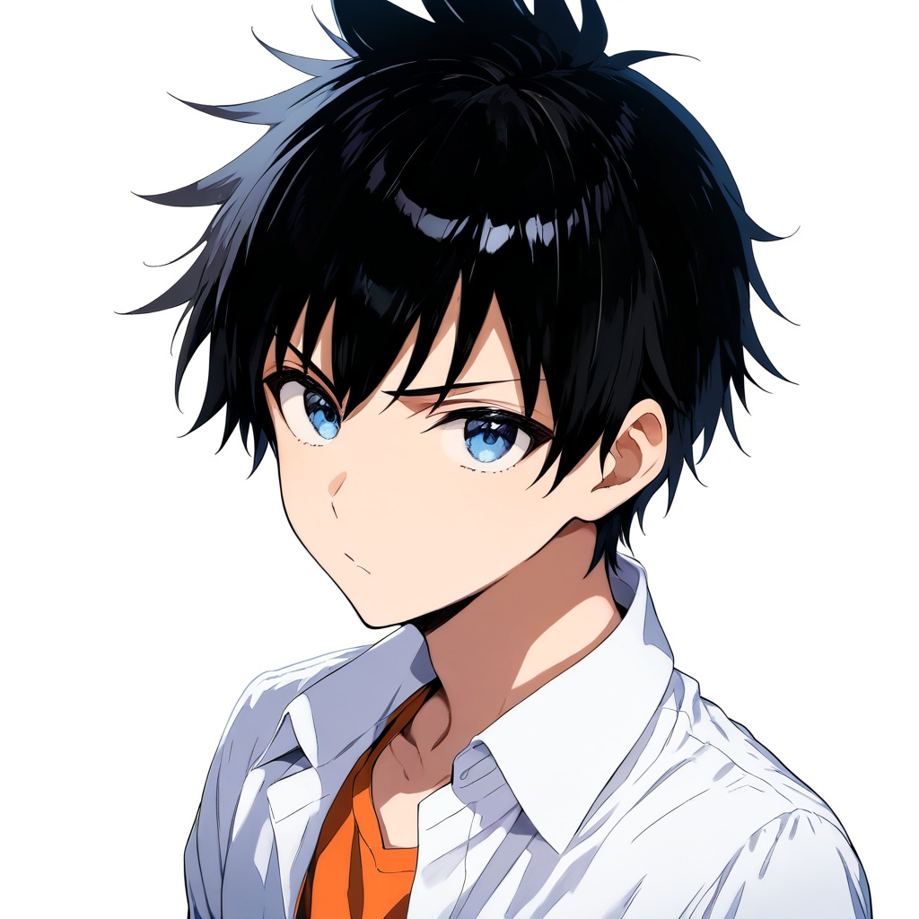kamijou touma,  1boy,  male focus on Tensor.Art