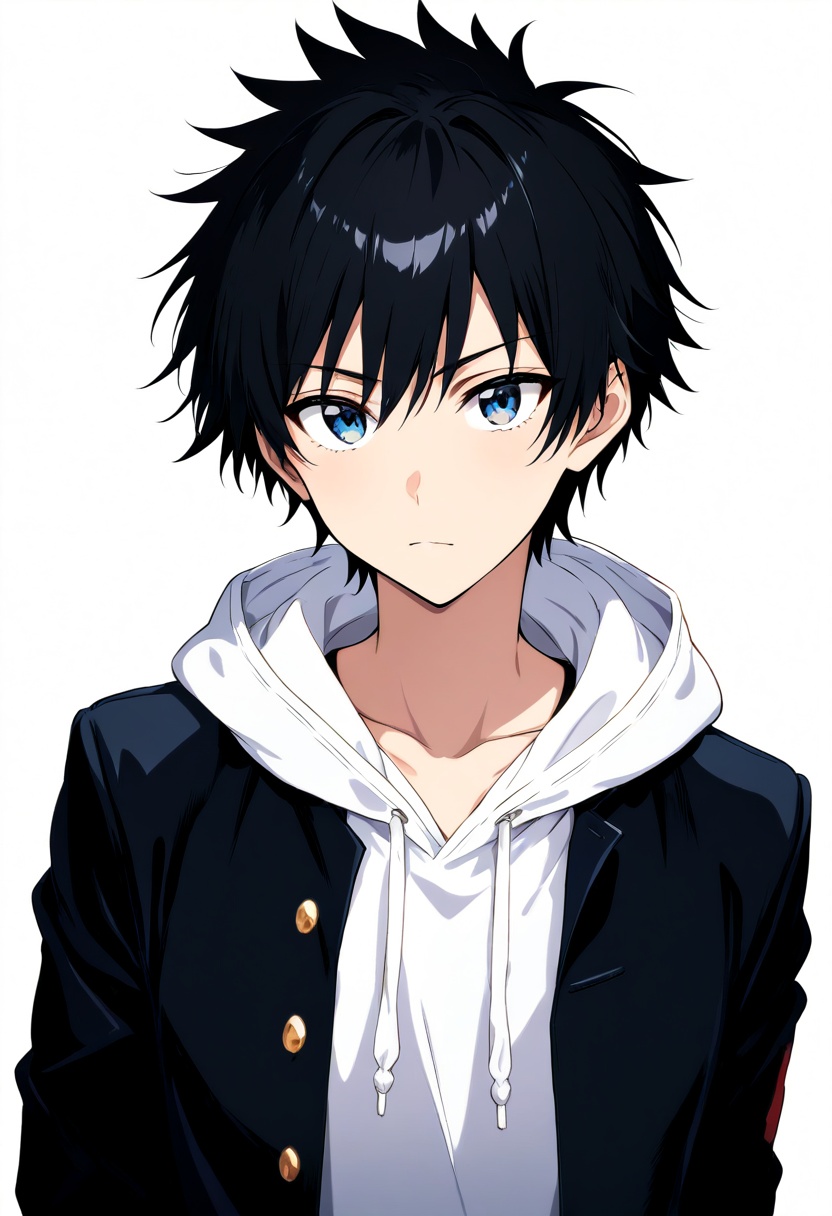 kamijou touma,  solo,  looking at viewer on Tensor.Art