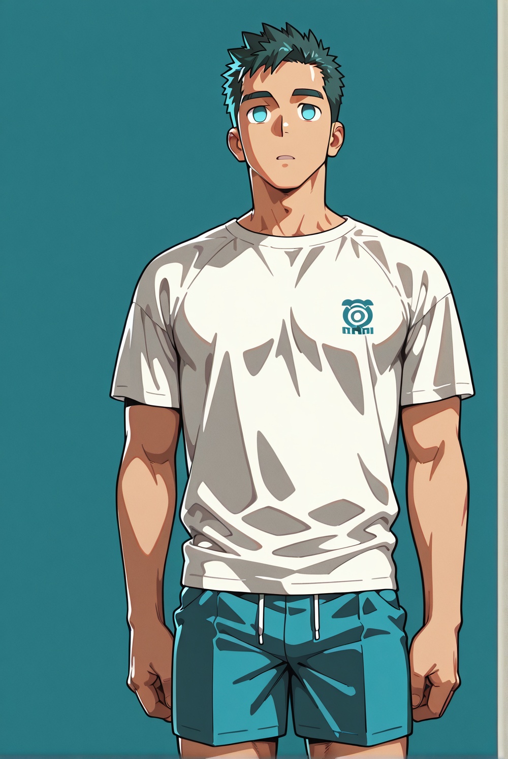 1boy,  solo,  empty face on Tensor.Art