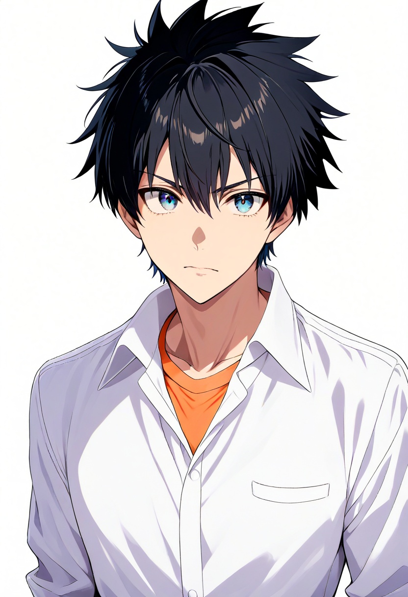 kamijou touma,  1boy,  male focus on Tensor.Art