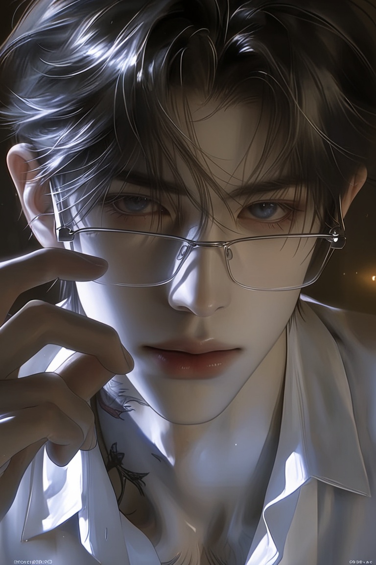 (Highly refined art style) 1male,  solo,  realistic young man on Tensor.Art