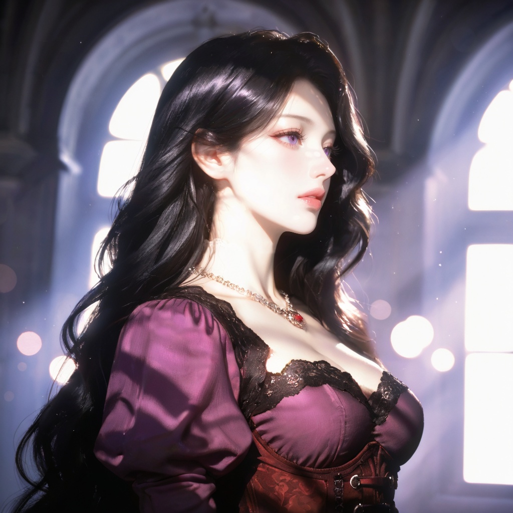 ((dynamic shot)),  (eye-leveling shot),  (sexy vibe) on Tensor.Art