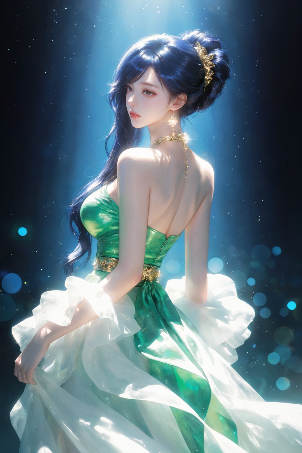 ((dynamic shot)),  (eye-leveling shot),  back shot 🍃 on Tensor.Art