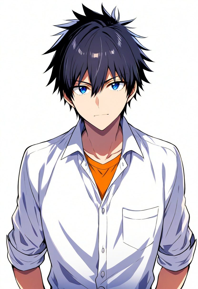 kamijou touma,  kurosaki_ichiho,  1boy on Tensor.Art