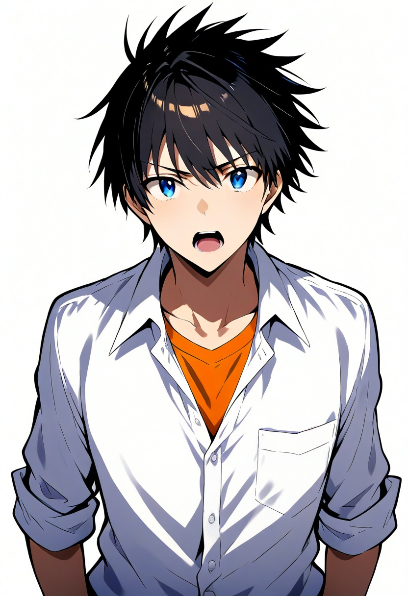 kamijou touma,  kinugawa_kento style,  ikemen on Tensor.Art