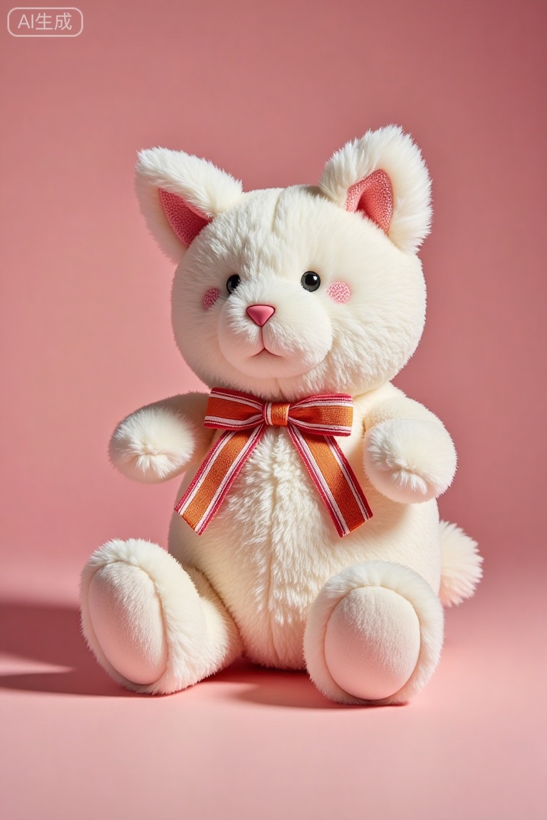 Plush,doll,jellycat style,cute,Plush,Inflation,studio lighting  masterpiece,exquisite highresolution,perfectillumination,Extreme detail,best quality,8K,maorong,Product photography,soft fluffy texture,A violin,