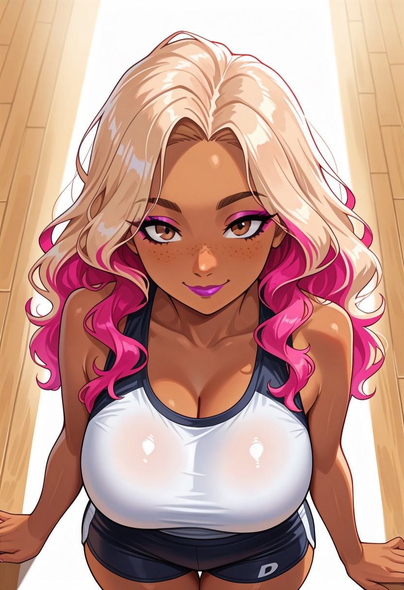 1girl,  long hair,  blonde hair on Tensor.Art