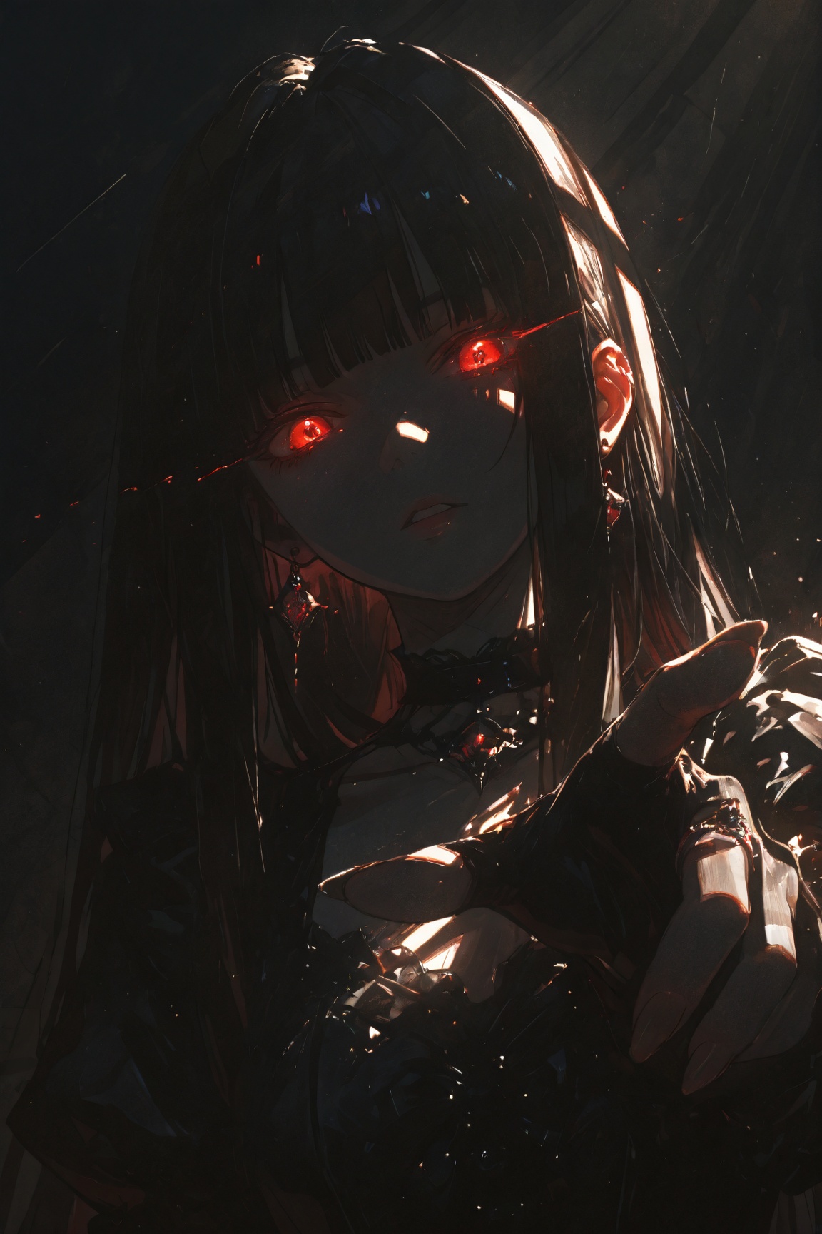 1girl,  long hair,  looking at viewer on Tensor.Art