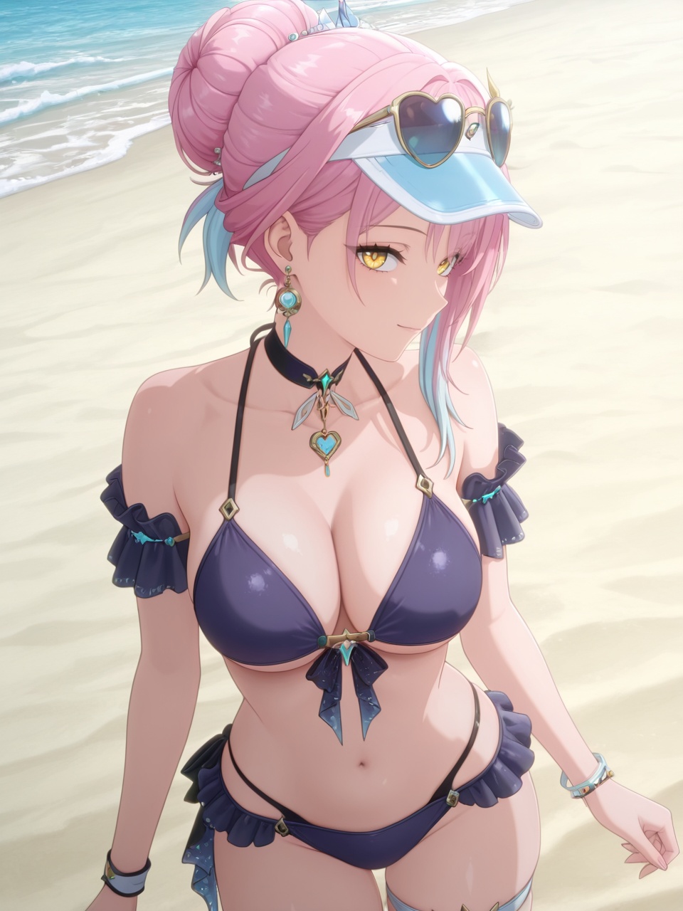 masterpiece,  best quality,  beach on Tensor.Art