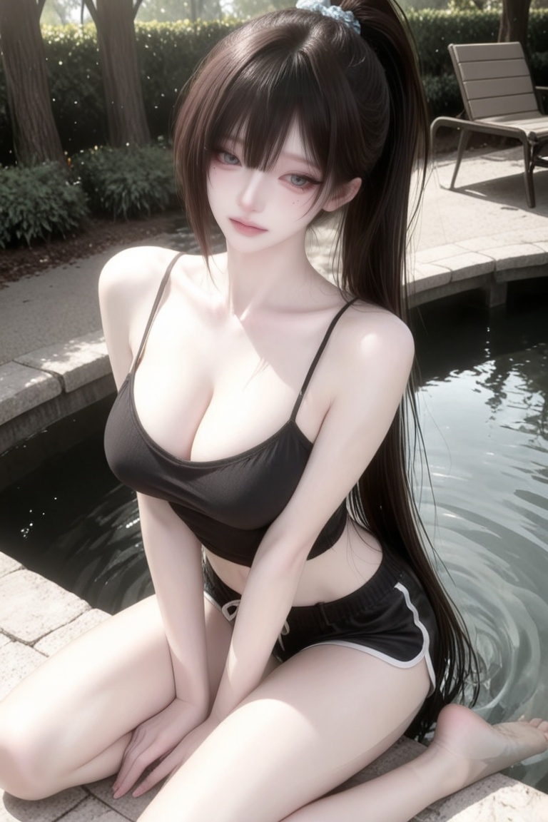 1girl,  solo,  beautiful Korean young woman on Tensor.Art