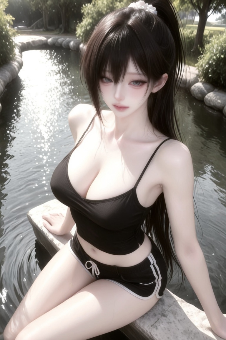 1girl,  solo,  beautiful Korean young woman on Tensor.Art