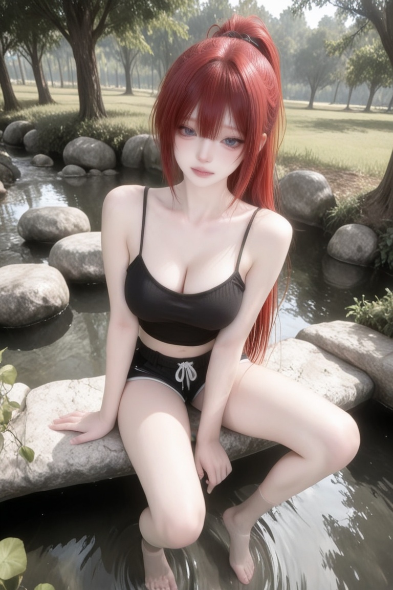 1girl,  solo,  beautiful Korean young woman on Tensor.Art