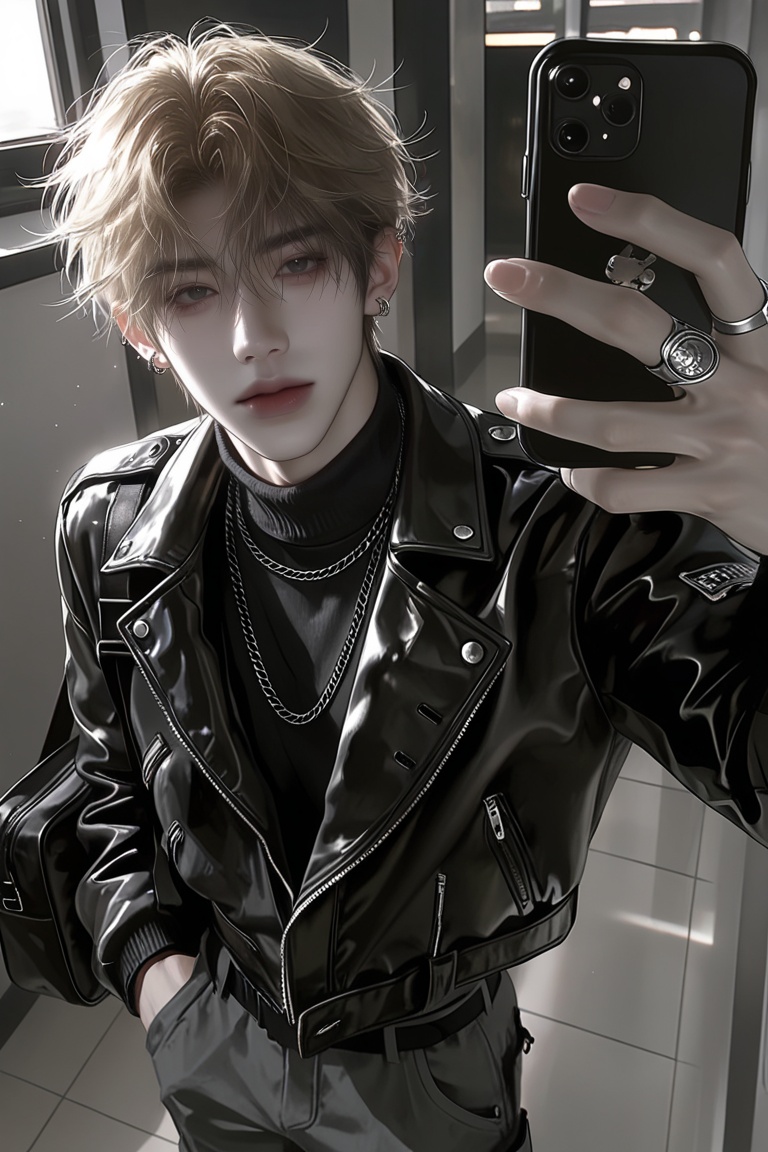 1male,  solo,  blonde hair by Aily on Tensor.Art