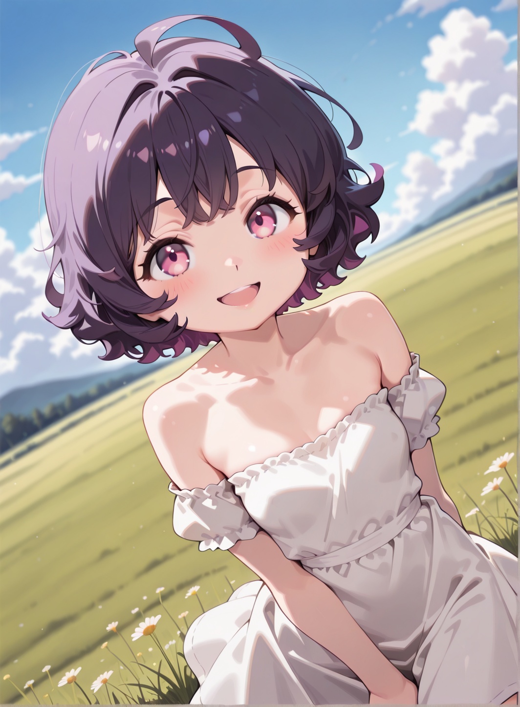 blurry background,  (Perfect hand anatomy),  highly detailed on Tensor.Art