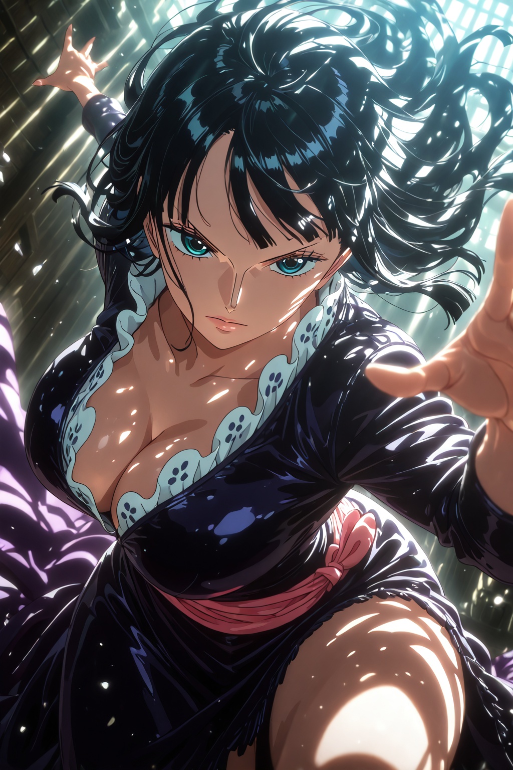 1girl,  nico robin (one piece),  masterpiece on Tensor.Art