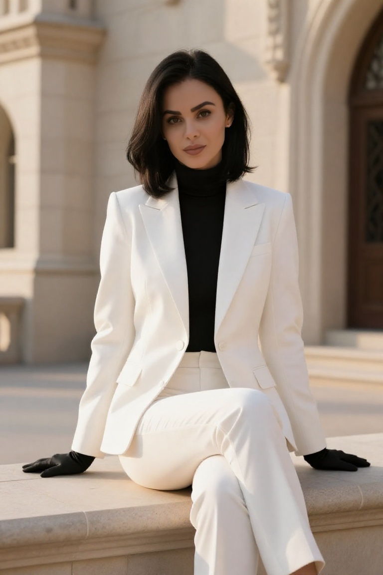 wo_emglove02 sits majestically in a grandiose castle setting,  surrounded by opulent stone walls and majestic architecture...