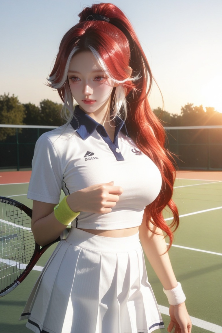 Beautiful woman,  sweet and gentle face,  pale and shiny skin on Tensor.Art