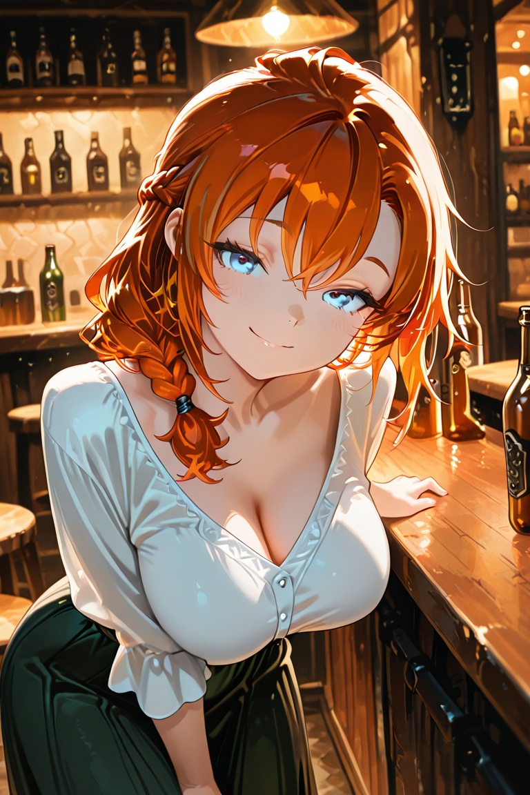 Create a masterpiece of best quality and amazing aesthetic,  focusing on Calistaoc with blue eyes and big breasts. She has...