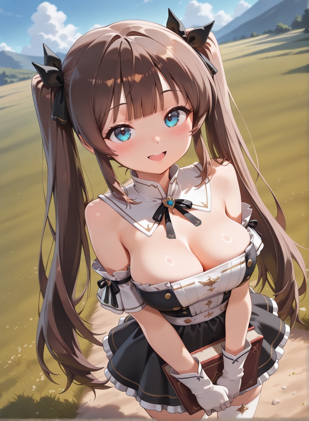 blurry background,  (Perfect hand anatomy),  highly detailed on Tensor.Art