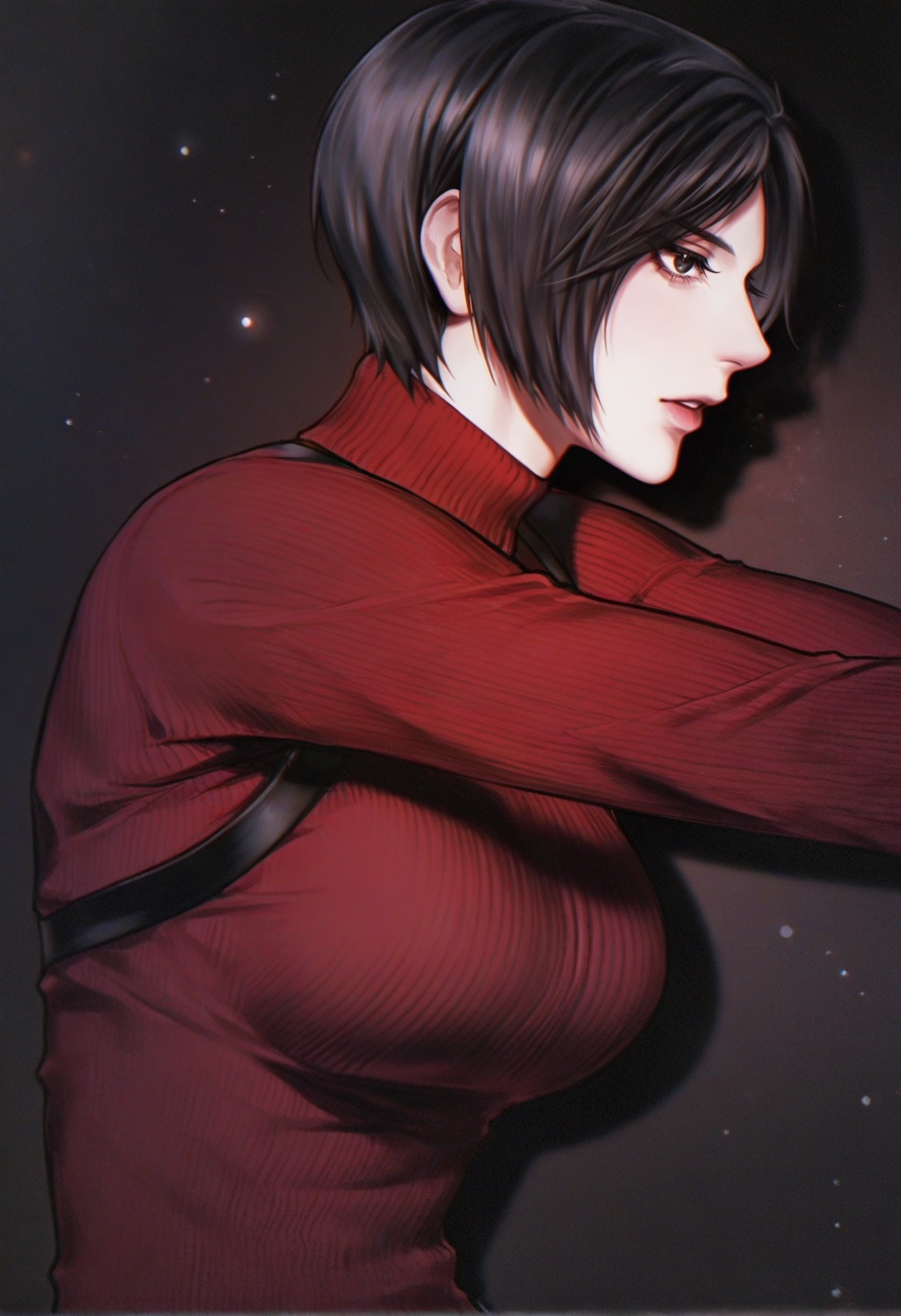 1girl,  solo,  short hair on Tensor.Art