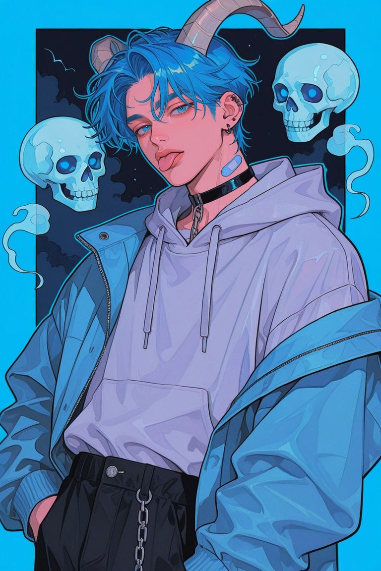 1boy,  hand in pocket,  hoodie on Tensor.Art