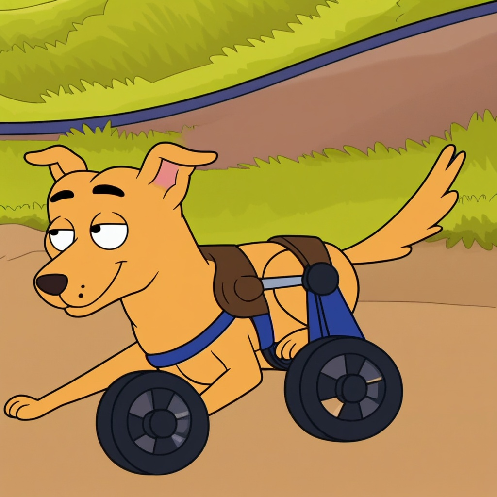 clark the insufferable mutt,  feral,  solo on Tensor.Art