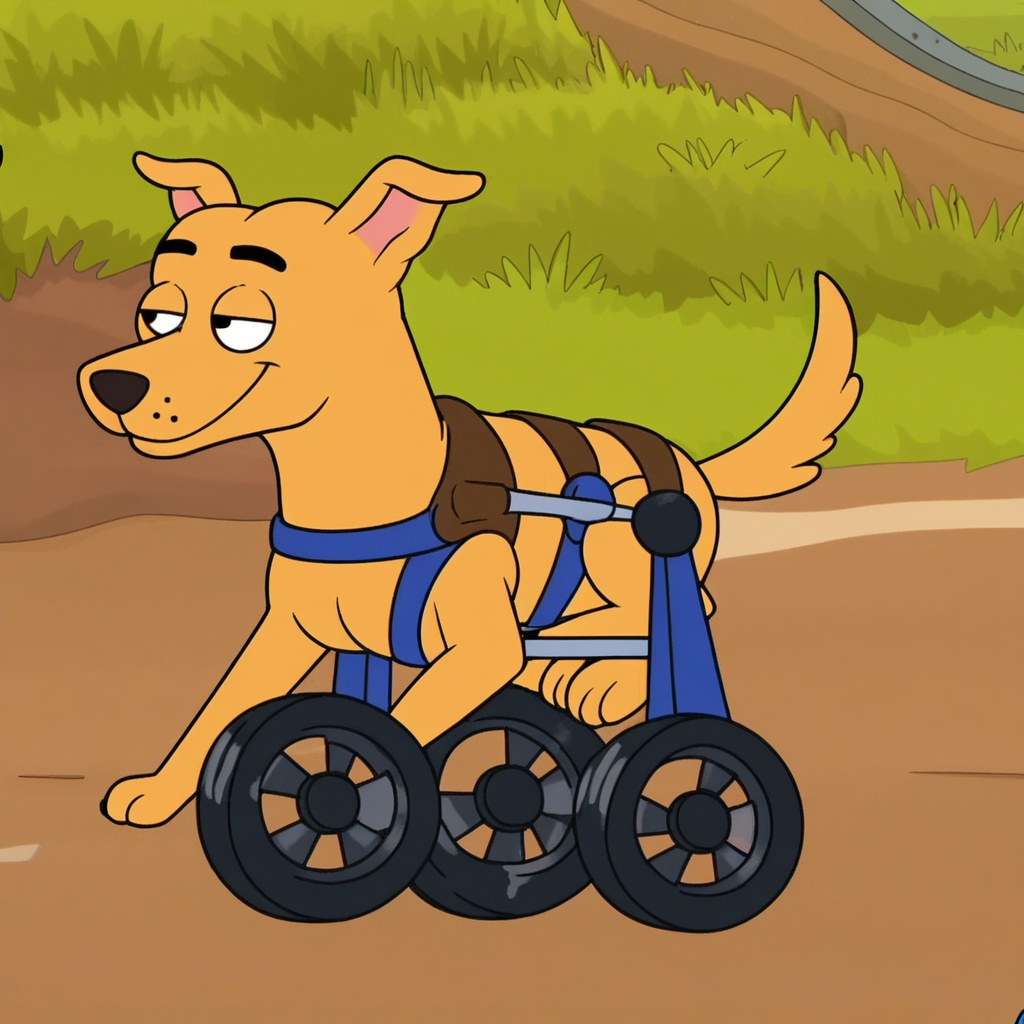 clark the insufferable mutt,  feral,  solo on Tensor.Art