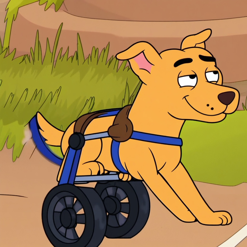 clark the insufferable mutt,  feral,  solo on Tensor.Art