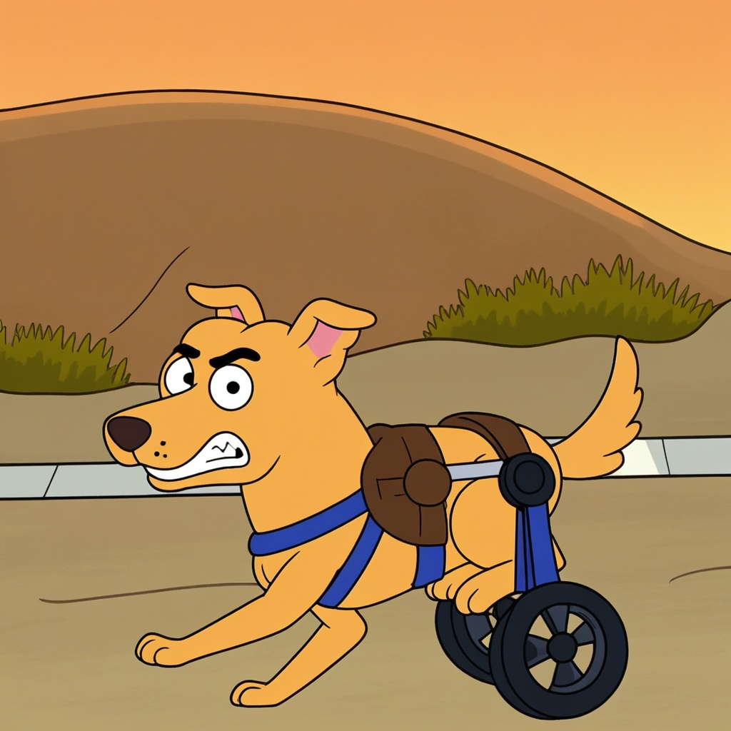 clark the insufferable mutt,  feral,  solo on Tensor.Art