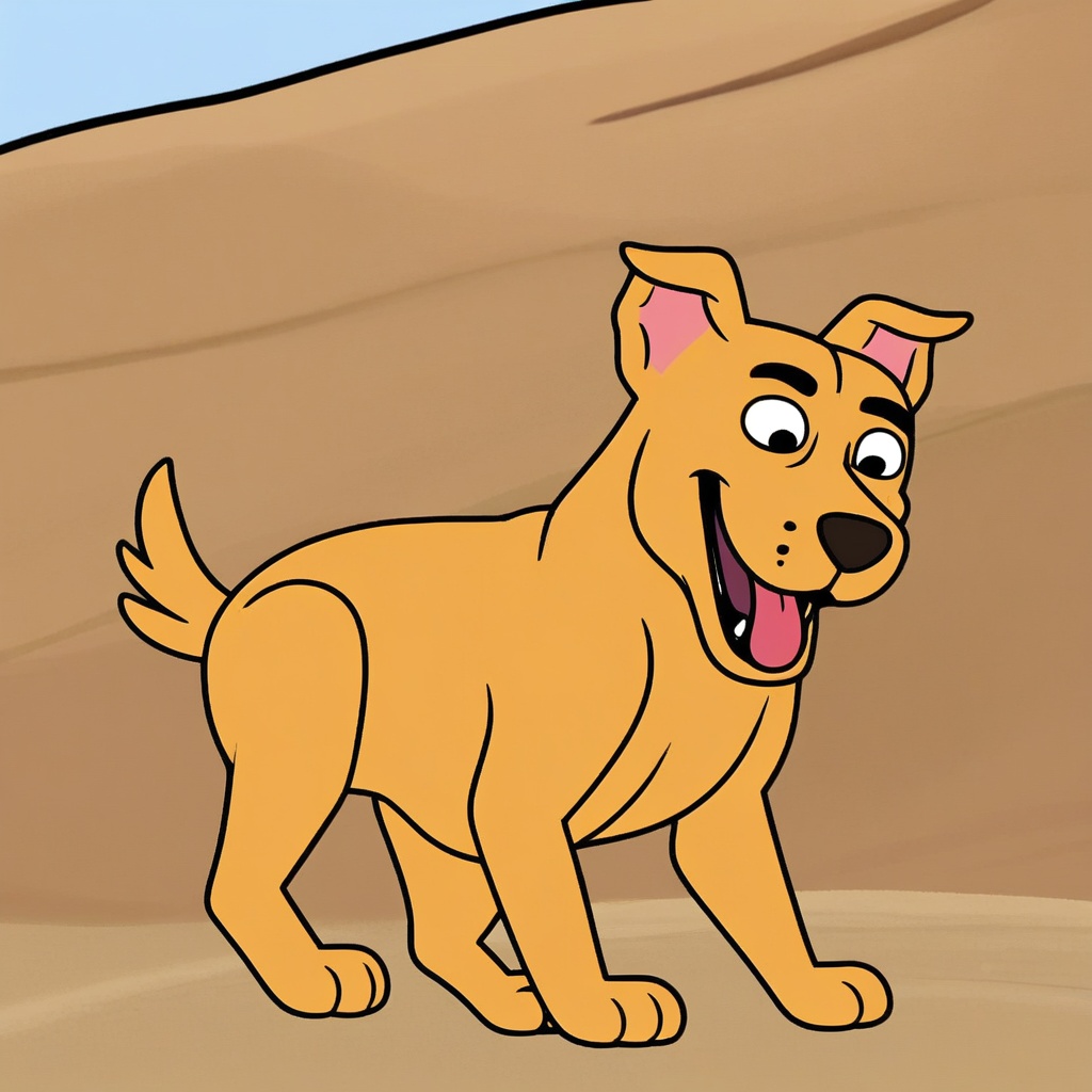 clark the insufferable mutt,  feral,  solo on Tensor.Art