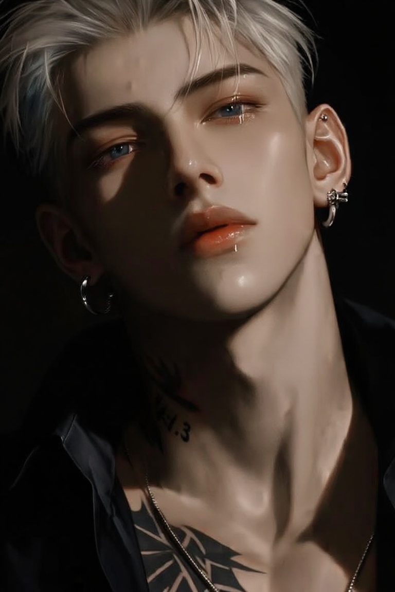 solo,  looking at viewer,  short hair on Tensor.Art