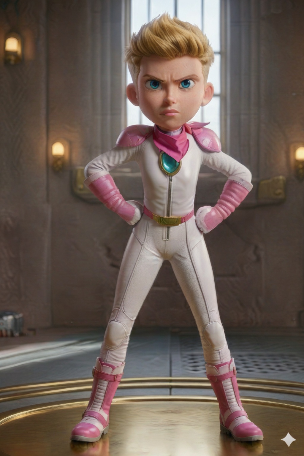 Leo Centauri,  skinsuit,  boots on Tensor.Art