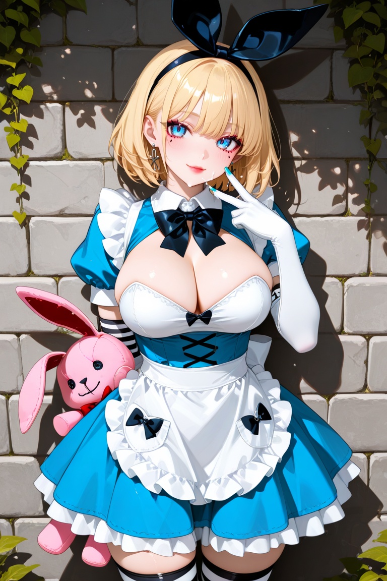 ((LARGE BREASTS)),  ((cowboy shot)),  1 girl on Tensor.Art