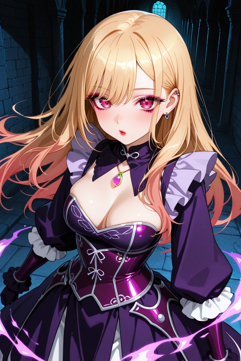 anime style,  beautiful young girl warrior,  kitagawa marin on Tensor.Art