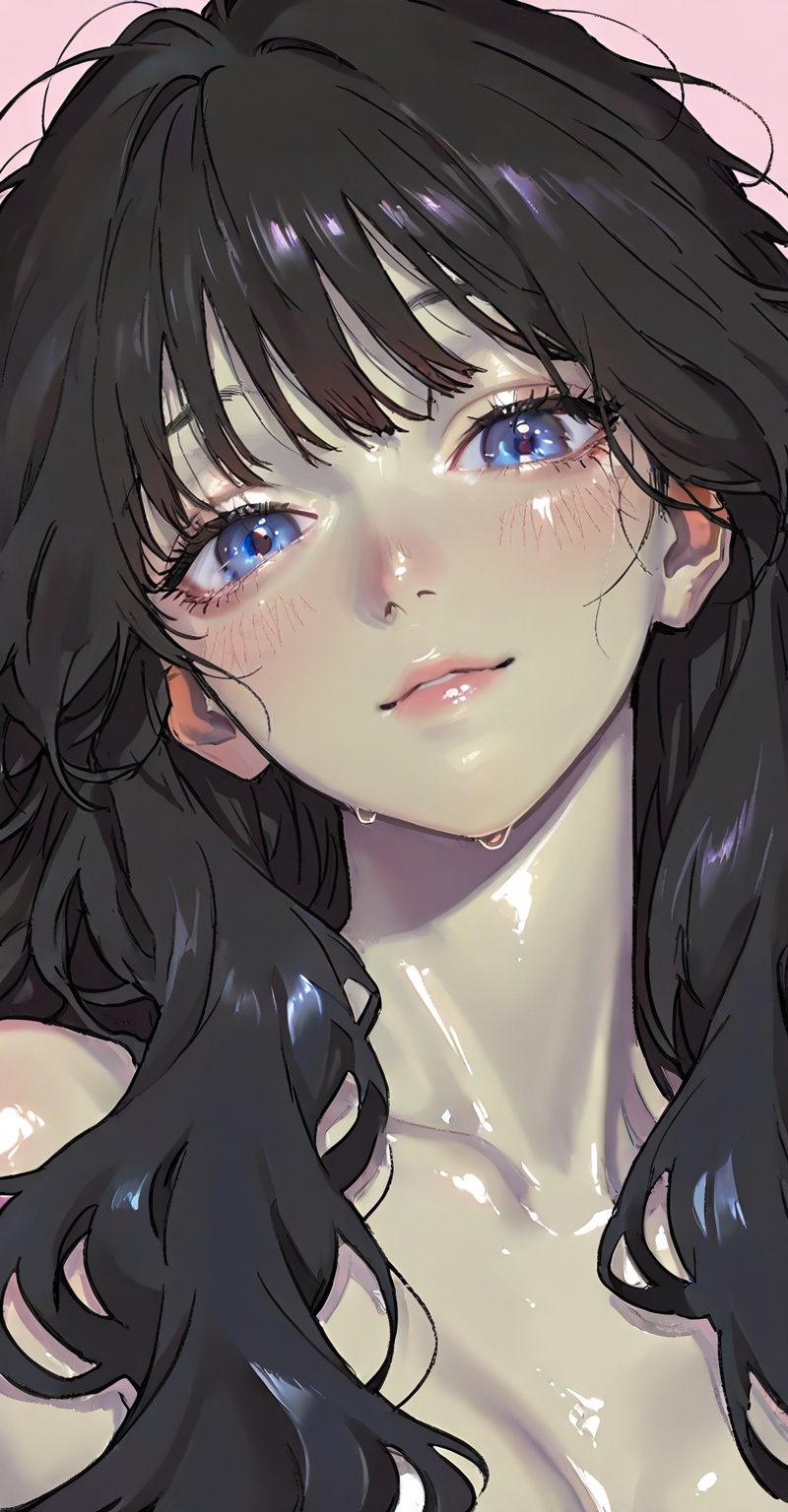 [[[1girl:1.2]]],  [[dark blue eyes:0.5]],  blue color on Tensor.Art